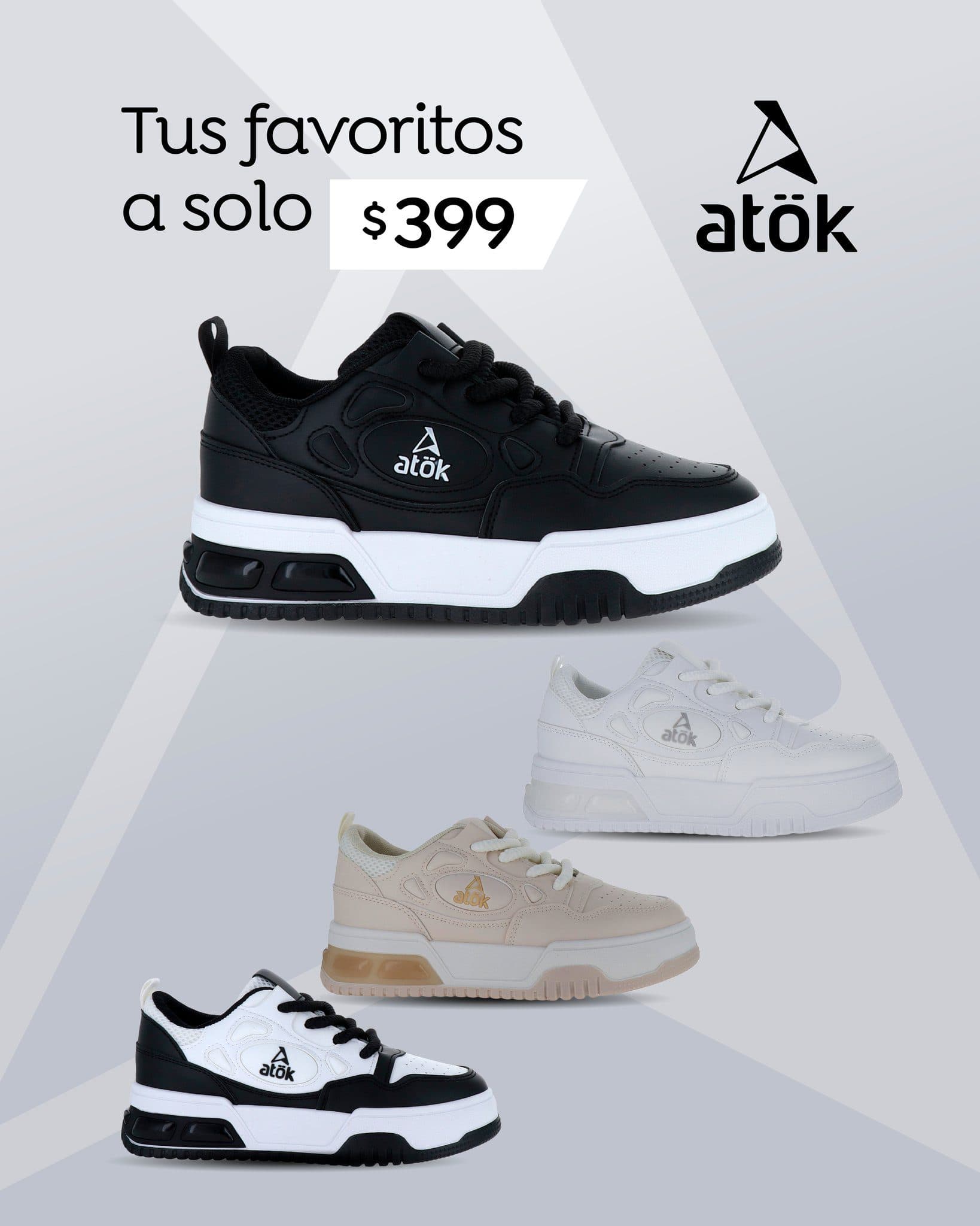 Calzzapato: tus favoritos Atok desde $399