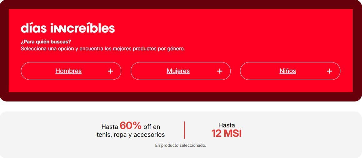 Días Inncreíbles Pre Hot Sale 2026 Innovasport: hasta 60% de descuento