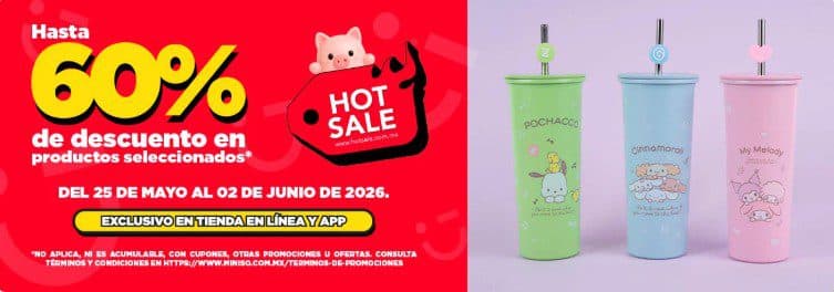 Hot Sale Miniso 25 de mayo al 2 de junio: hasta 60% de descuento y más