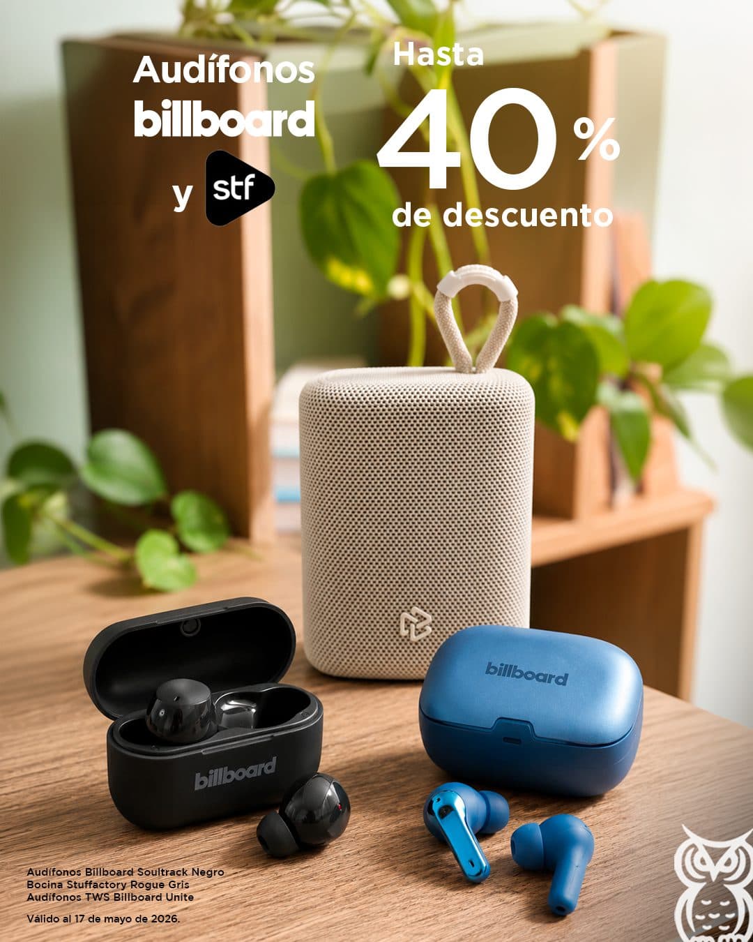 Descuento en audífonos Sanborns: hasta 40% hasta el 17 de mayo de 2026