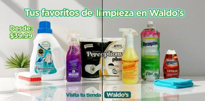 Promo Waldo’s: limpieza desde $39.99 del 22 al 31 de julio