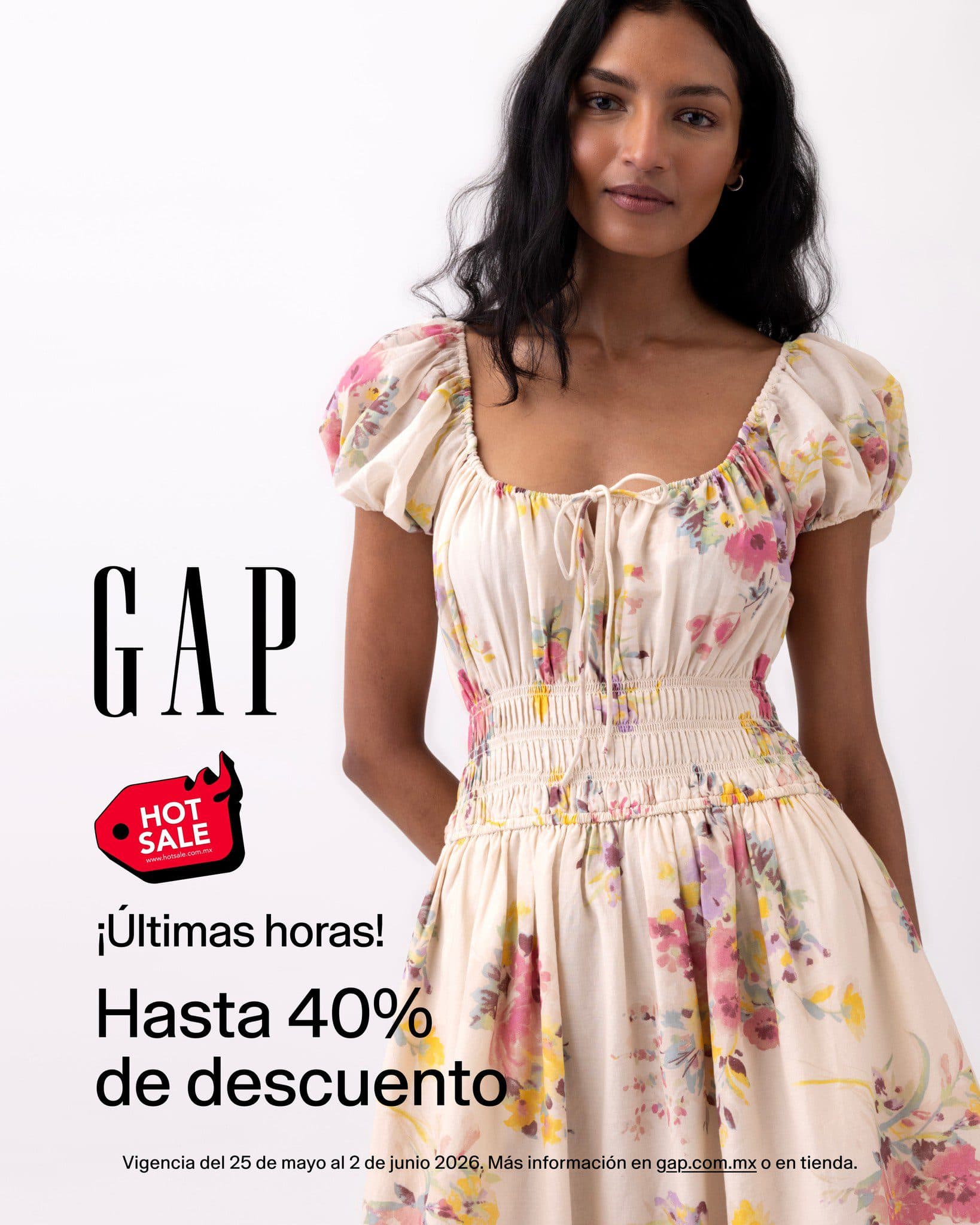 Hot Sale 2026 GAP: hasta 40% de descuento y envío gratis