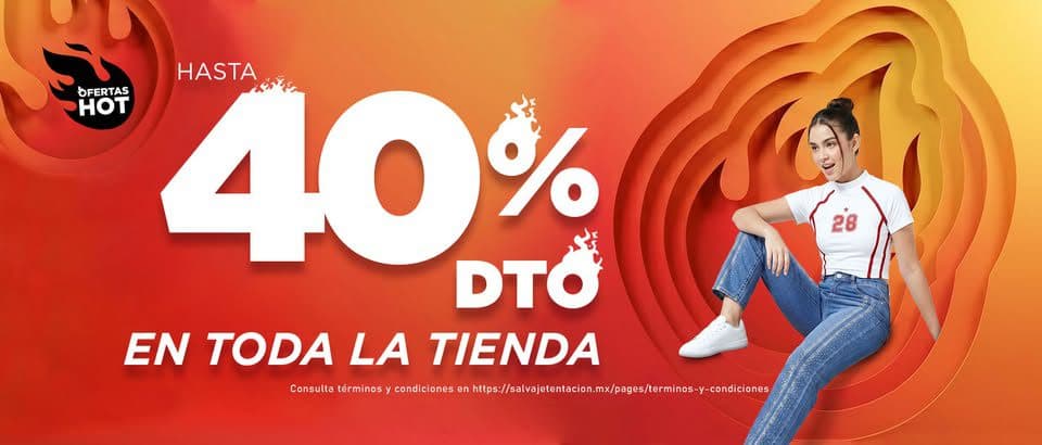 Hot Sale 2026 Salvaje Tentación: hasta 40% de descuento en toda la tienda