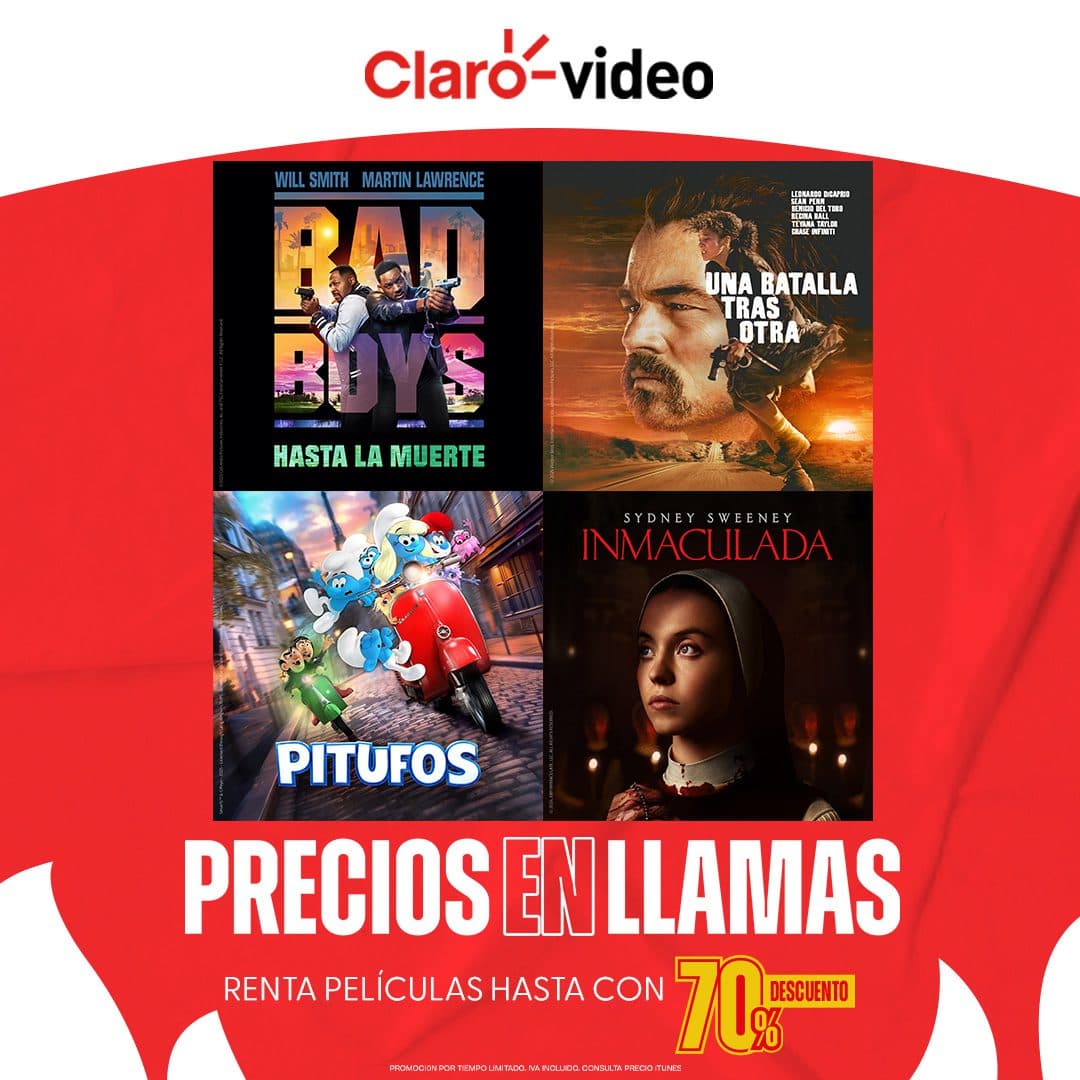 Hot Sale 2026 Claro Video: hasta 70% de descuento en renta de películas