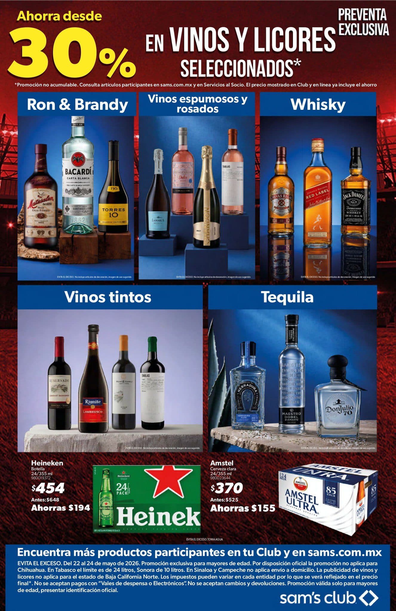Hot Sale 2026 Sam’s Club del 22 al 24 de mayo: hasta 50% en Ropa y Calzado