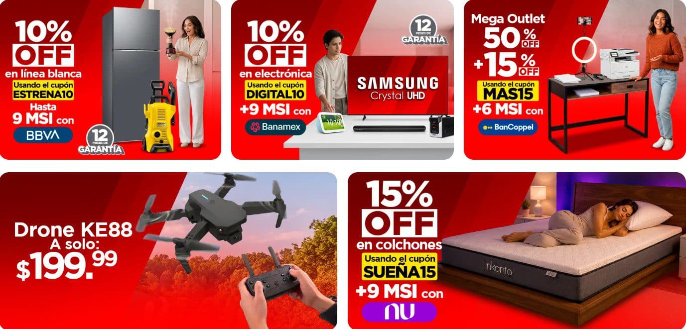 Waldos Week: 10% de descuento en línea blanca y más