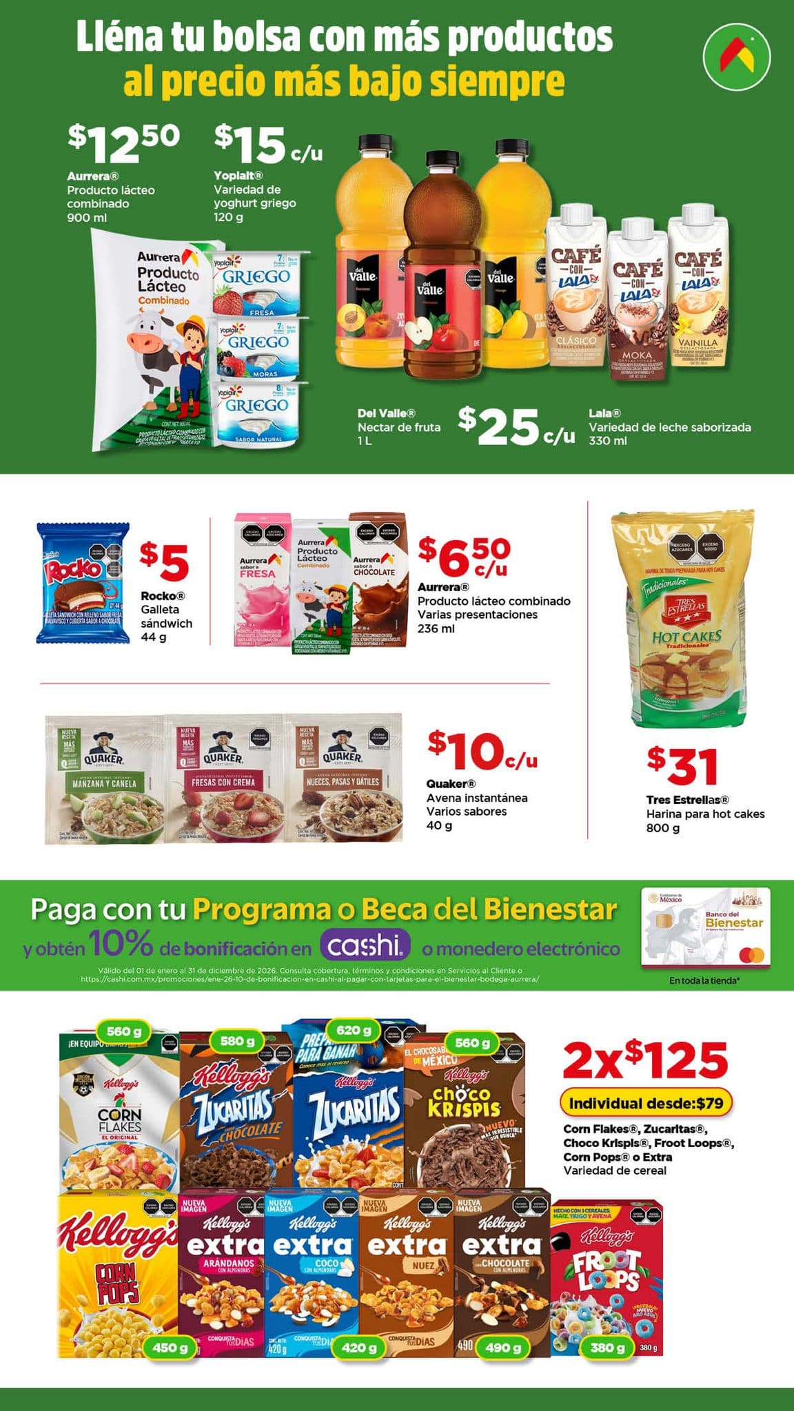 Ofertas Bodega Aurrera del 3 de junio al 21 de julio 2025