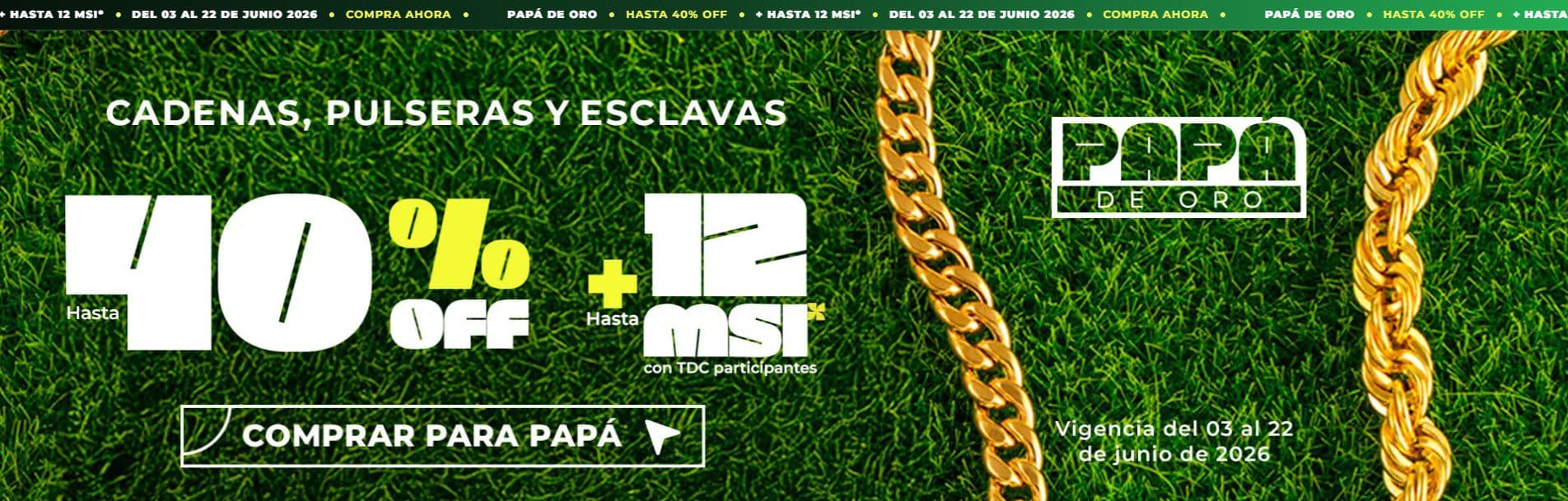 Día del Padre Bizzarro 3 al 22 de junio: hasta 40% de descuento y 12 msi
