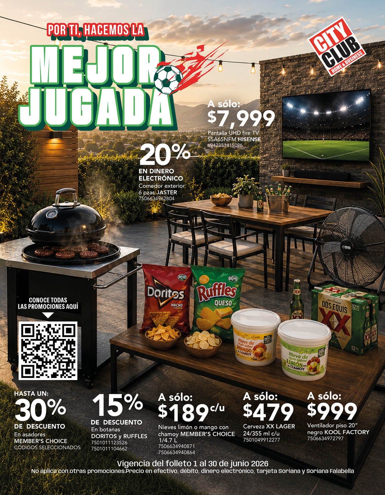 Ofertas City Club del 1 al 30 de junio 2026: ahorros y promociones