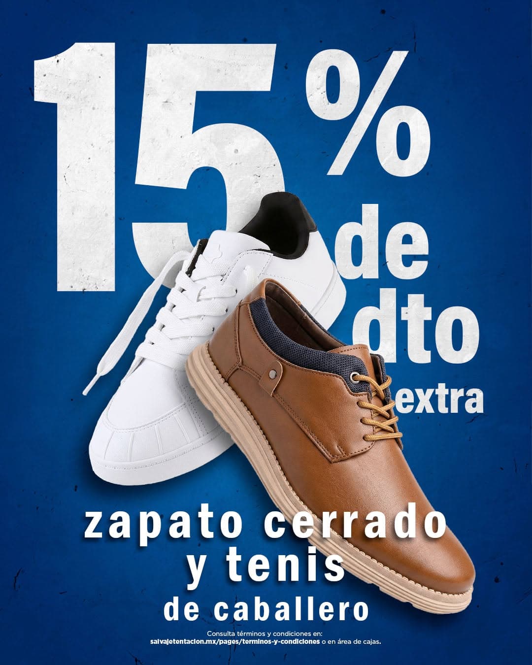 Día del Padre en Salvaje Tentación: 15% de descuento en zapatos y tenis