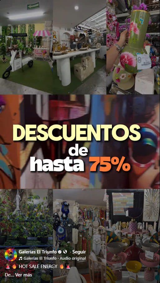 Hot Sale 2026 en Galerías El Triunfo: descuentos de hasta 75%