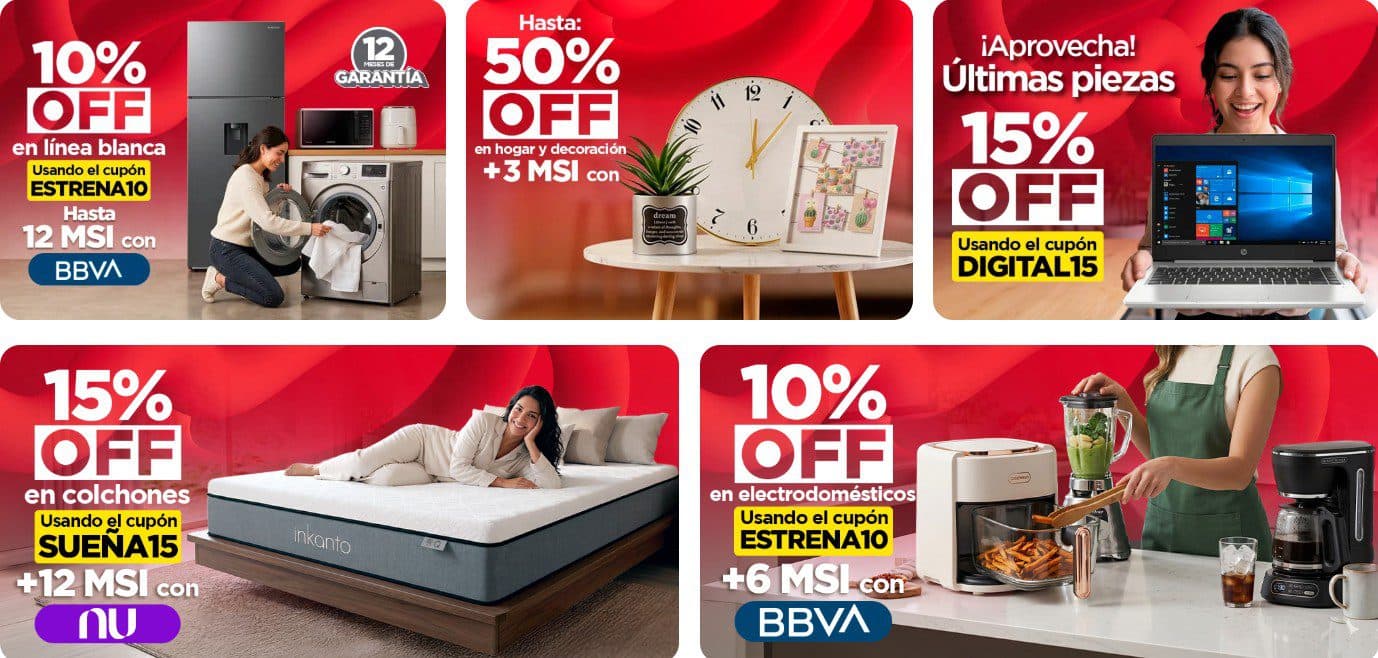 Hot Sale 2026 Waldo's del 25 de mayo al 2 de junio: hasta 50% en Hogar y Decoración