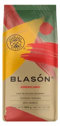 Blasón Café Gourmet Tostado y Molido Americano 900 g