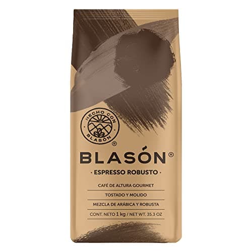 Blasón Café Gourmet Tostado y Molido Espresso Robusto 1 Kg